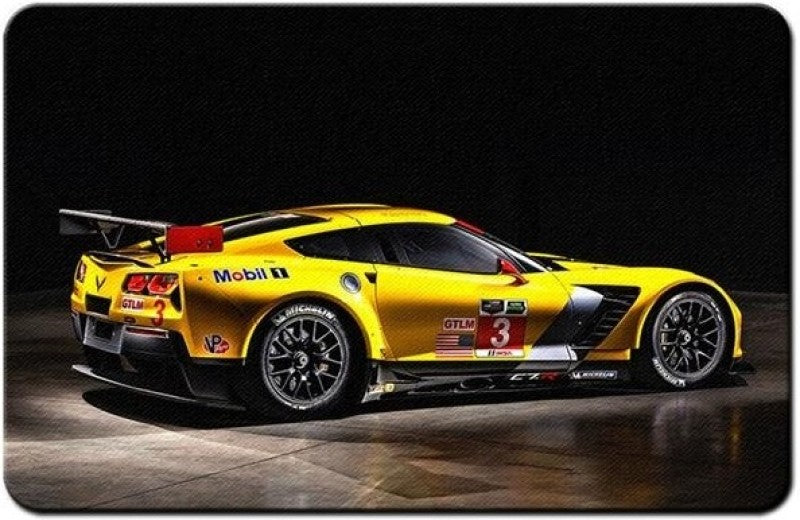 Bluegape Chevrolet Corvette Mousepad(Black)