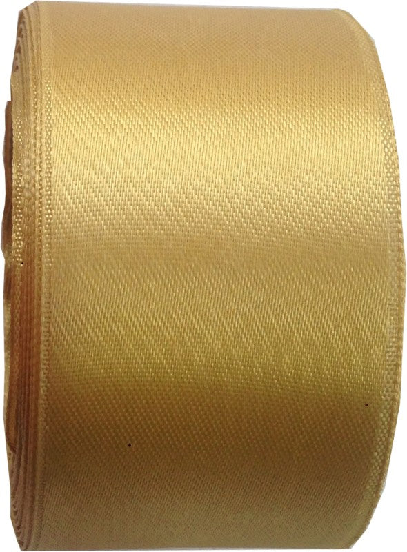 Custom & Design 1939 Gold Satin Ribbon(Pack of 1)