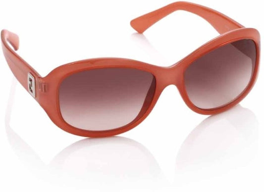 Fendi Fendi Sun 5102 665 Over-sized Sunglasses(Brown)