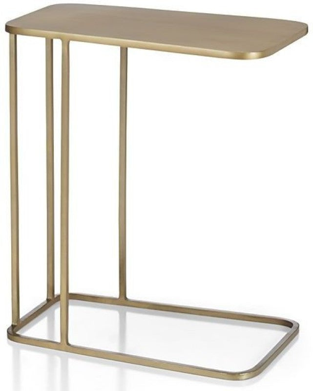 Asian Arts Metal End Table(Finish Color - Gold)