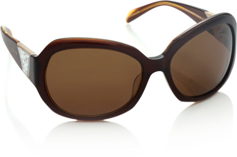 Celine Dion CD5062 C2 Over-sized Sunglasses(Brown)