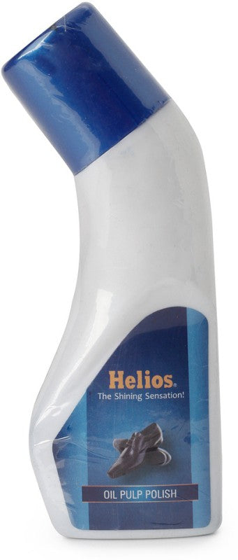 Helios Oil Pulp Leather Shoe Liquid Polish(Tan)