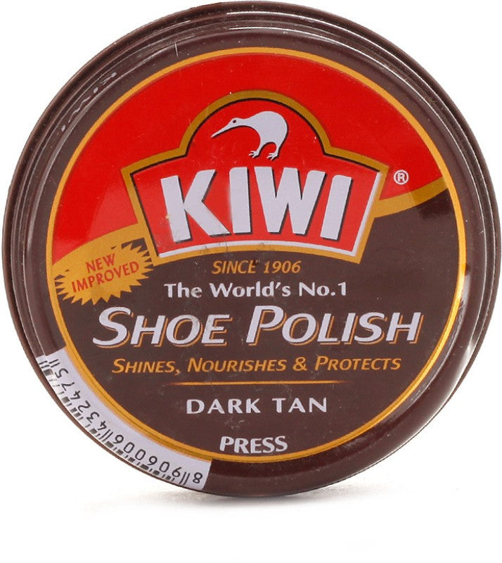 Kiwi Medium Leather Shoe Wax Polish(Tan)