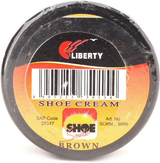 Liberty Smoothening Leather Shoe Cream(Brown)