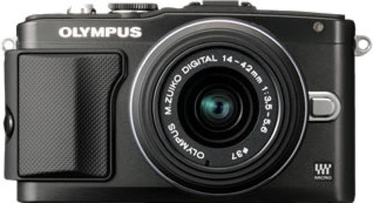 Olympus E-PL5 (Body with 14-42 mm Lens) Body with 14-42 mm Lens Mirrorless Camera(Black)