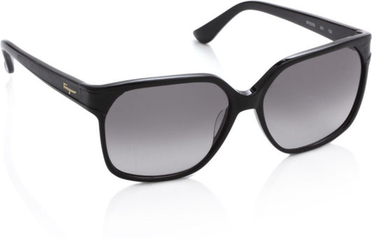 Salvatore Ferragamo SF622SL 001 Over-sized Sunglasses(Grey)