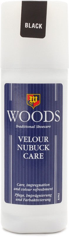 Woods Care Velour, Nubuck Shoe Liquid Polish(By Woodland, Black)